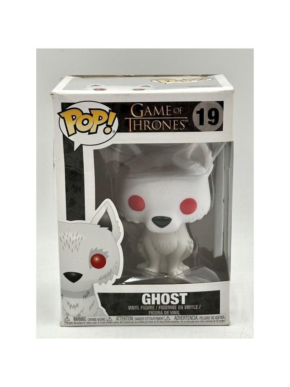 Funko Game of Thrones Ghost Action Figure One Size White Red